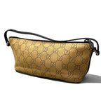 Gucci GG Canvas Pouch Beige Dark Brown — view 5
