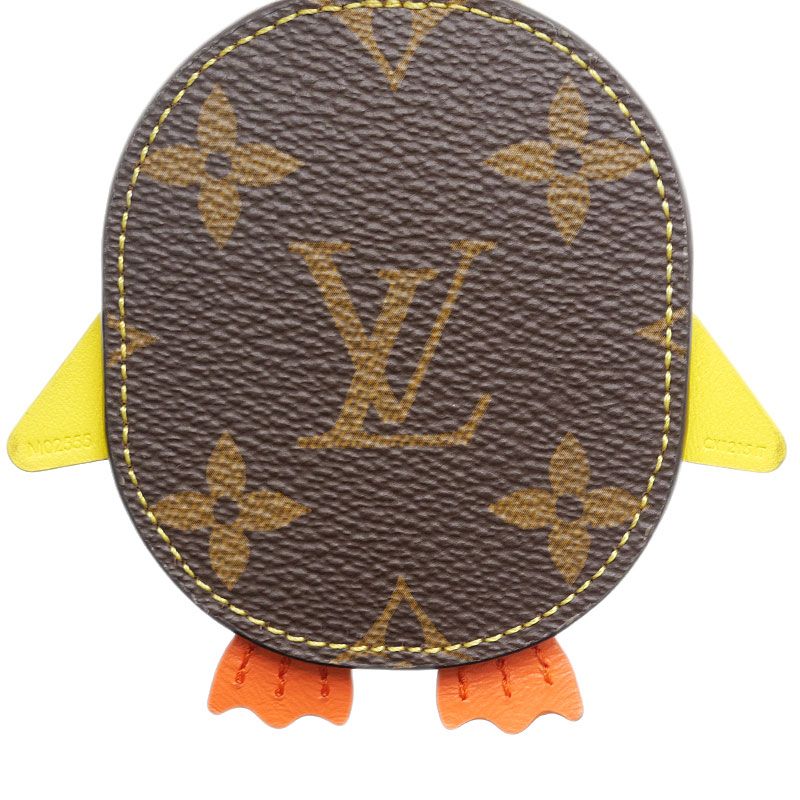 Louis Vuitton Bag Charm LV Pulcino Monogram Keychain — view 5