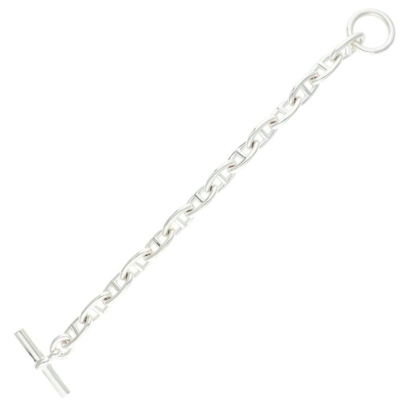 Hermes Chaine D'ancre GM Silver Bracelet — view 2