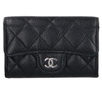 Chanel Caviar Leather Quilted Card Case