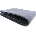 Louis Vuitton Portefeuille Slender Damier Graphite Bifold Wallet Canvas Gray — view 6
