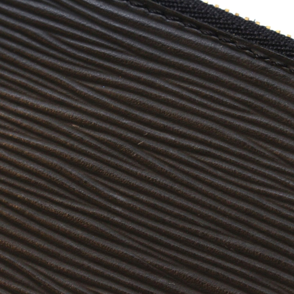 Louis Vuitton Pochette Accessoires Epi Noir Handbag — view 8