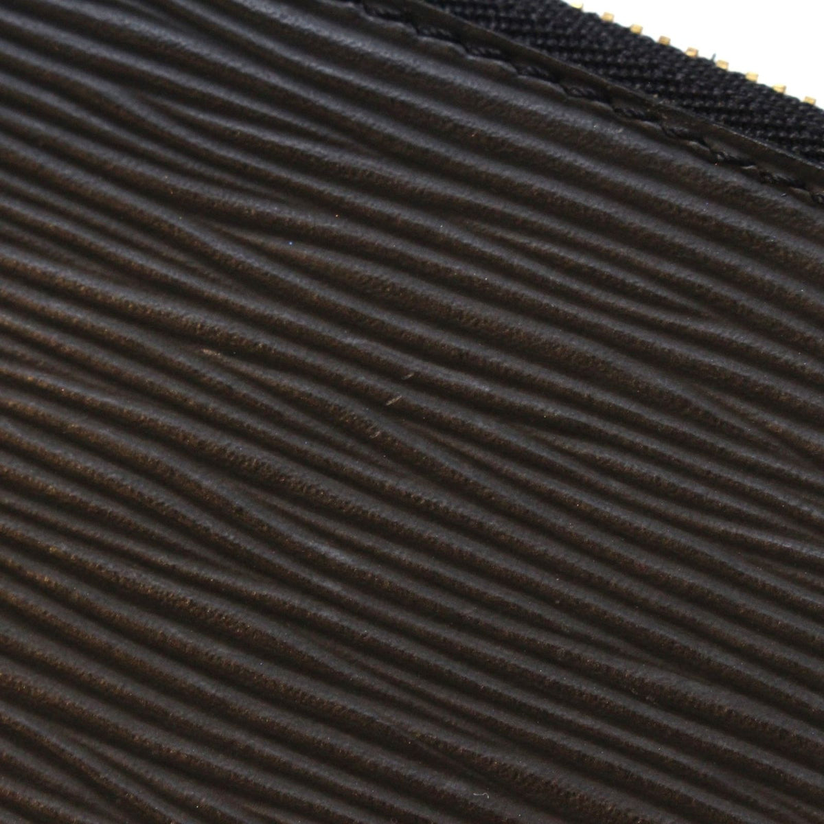 Louis Vuitton Pochette Accessoires Epi Noir Handbag — view 8
