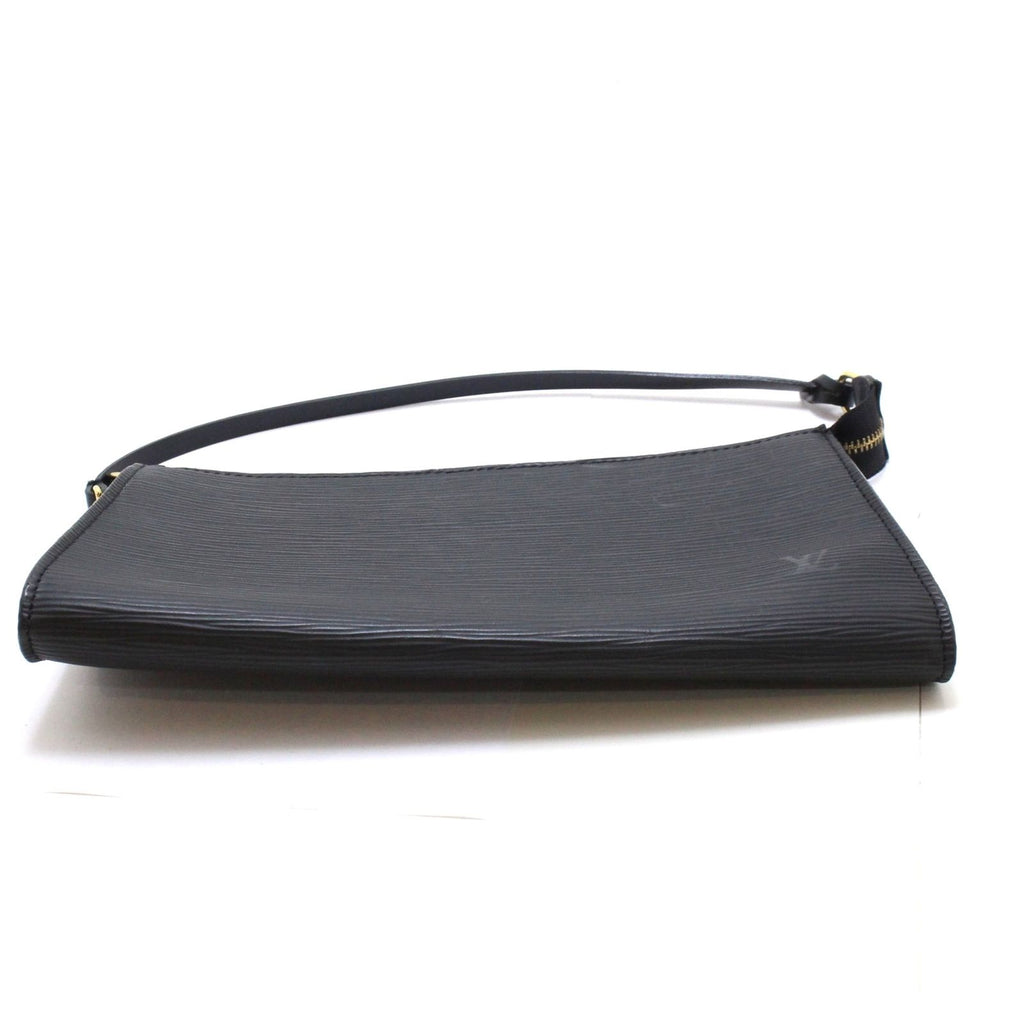 Louis Vuitton Pochette Accessoires Epi Noir Handbag — view 5