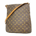 Louis Vuitton Shoulder Bag Monogram Musette Brown