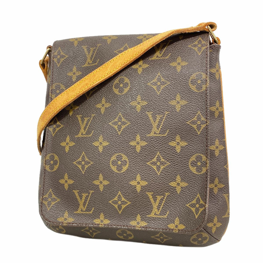 Louis Vuitton Shoulder Bag Monogram Musette Salsa Short Strap Brown