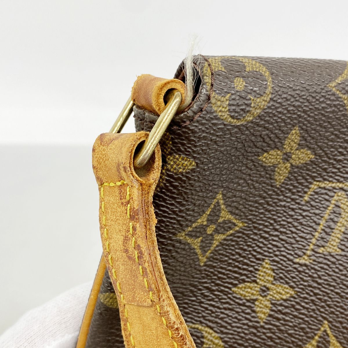 Louis Vuitton Shoulder Bag Monogram Musette Salsa Short Strap Brown — view 7