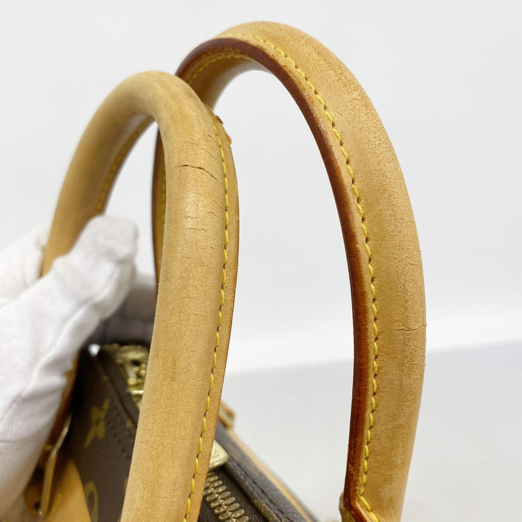Louis Vuitton Handbag Monogram Deauville Brown — view 6