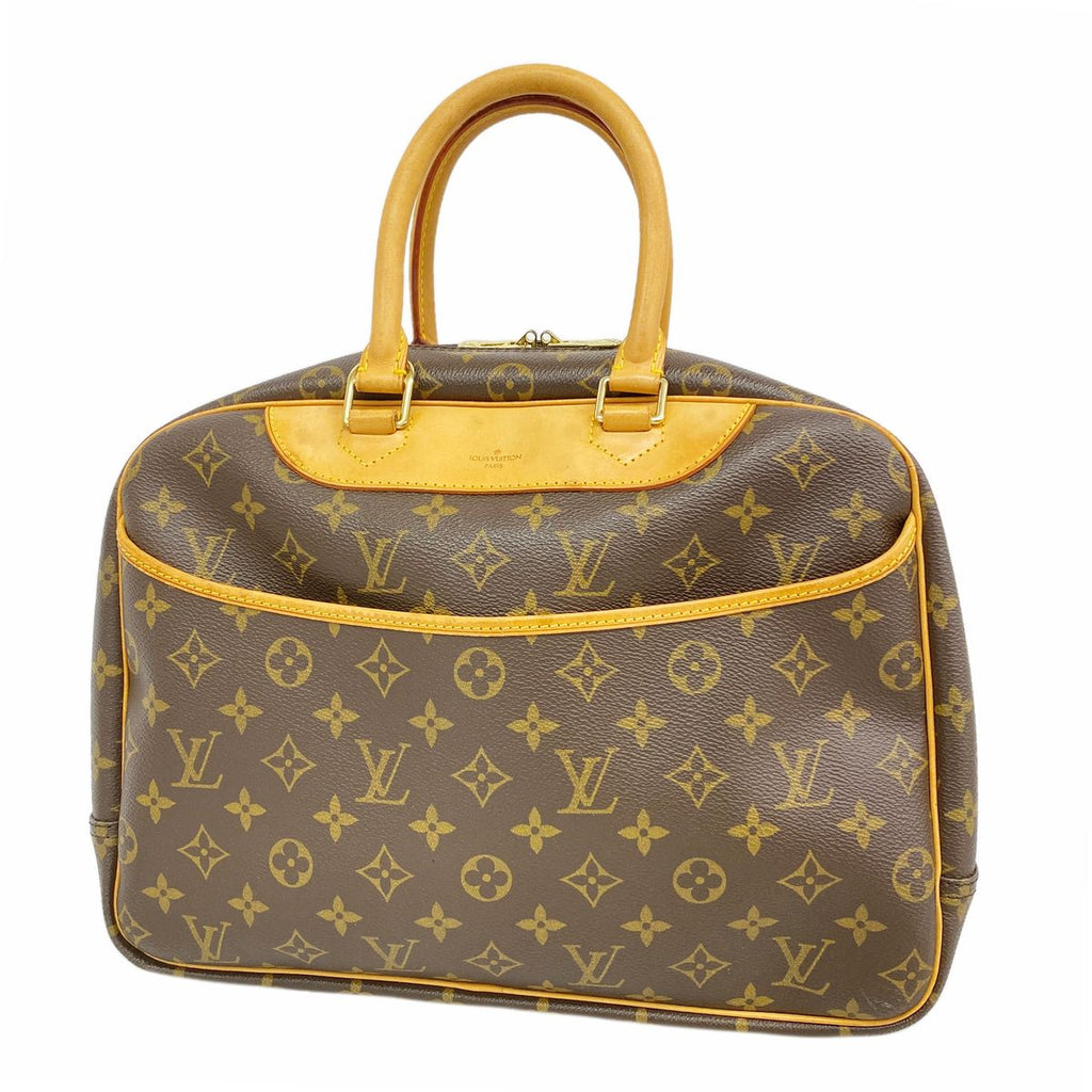 Louis Vuitton Handbag Monogram Deauville Brown