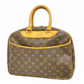 Louis Vuitton Handbag Monogram Deauville Brown