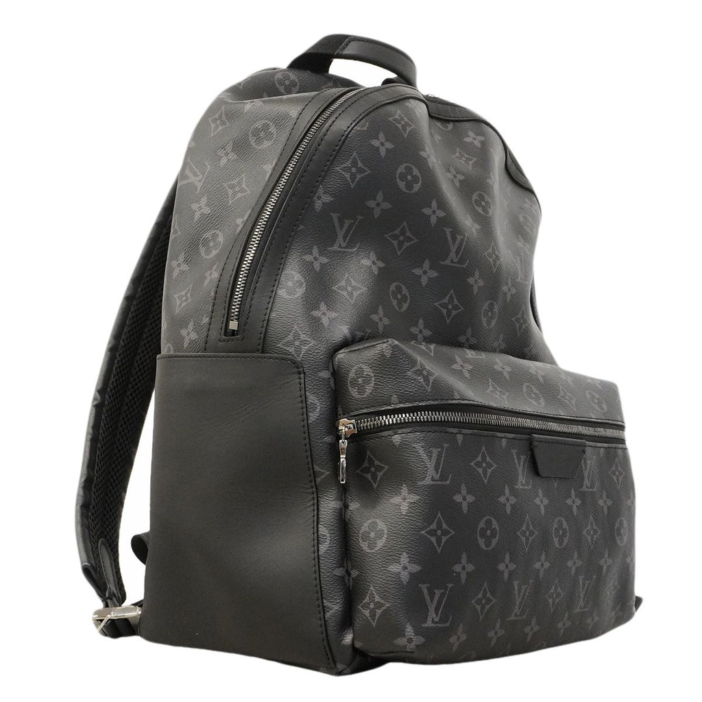 Louis Vuitton Backpack Monogram Eclipse Discovery MM Black — view 2