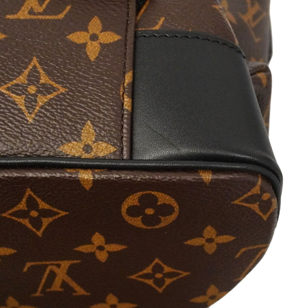 Louis Vuitton Backpack Monogram Macassar Christopher MM Brown — view 6
