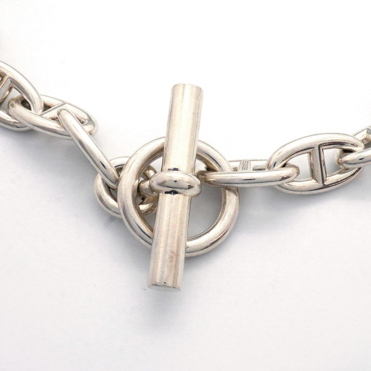 Hermes Necklace Chaine D'ancre GM 29 Links 925 Sterling Silver — view 4