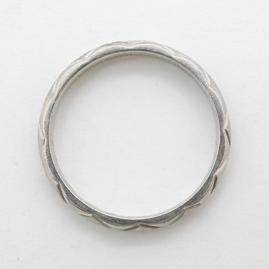 Chanel Ring Quilted Platinum — view 3