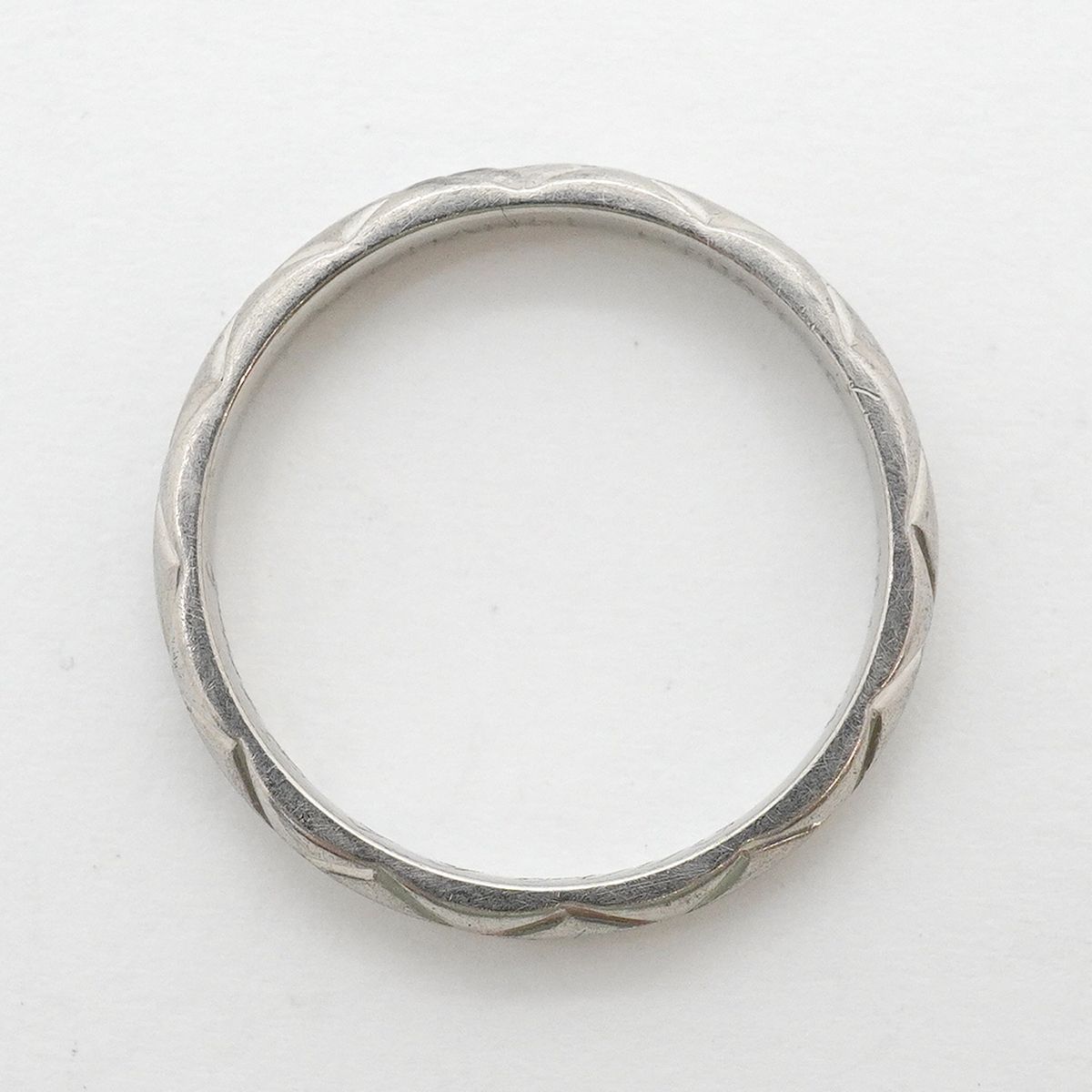 Chanel Ring Quilted Platinum — view 3