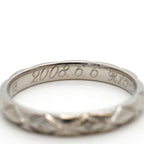Chanel Ring Quilted Platinum — view 6