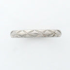Chanel Ring Quilted Platinum — view 2