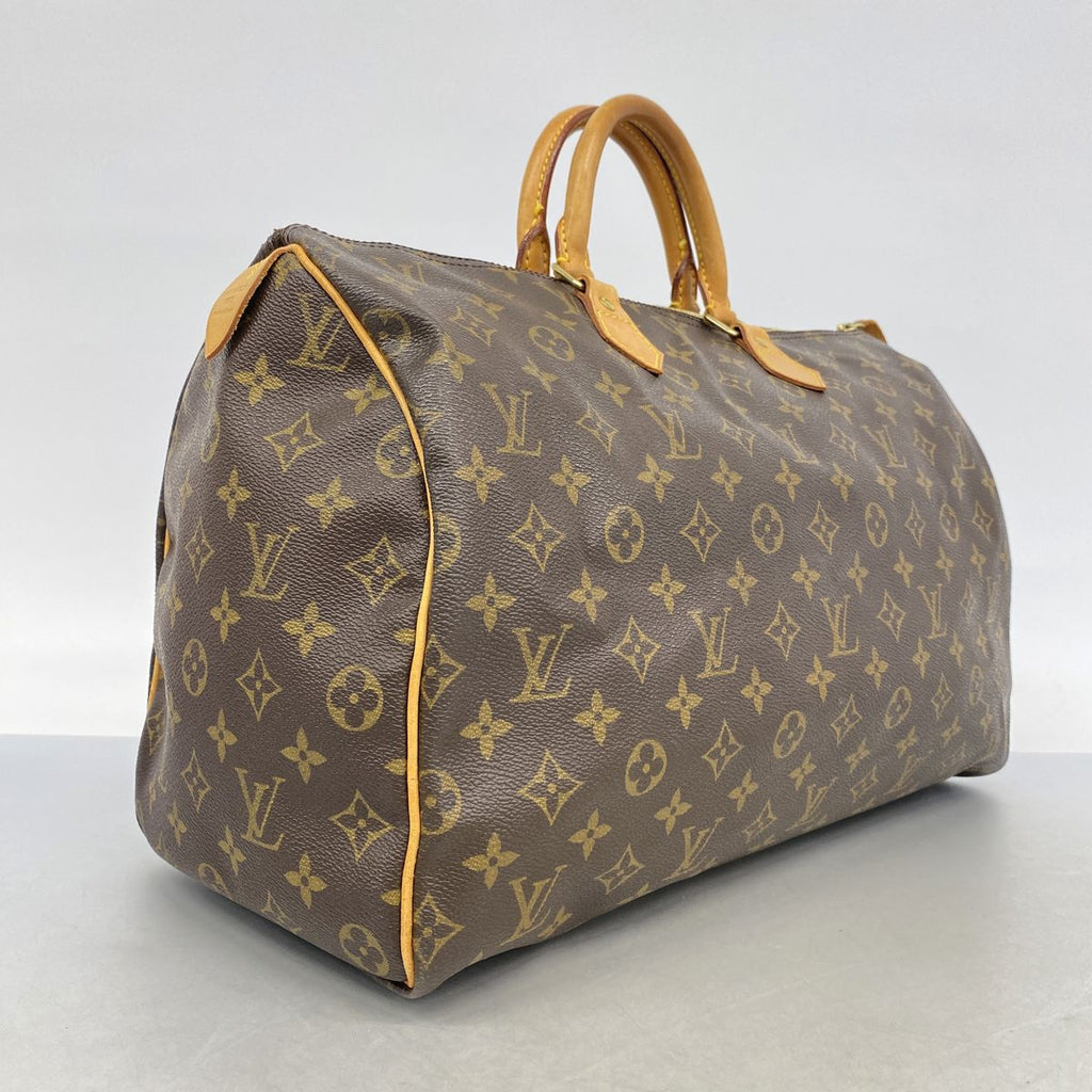Louis Vuitton Handbag Monogram Speedy 40 Brown — view 2