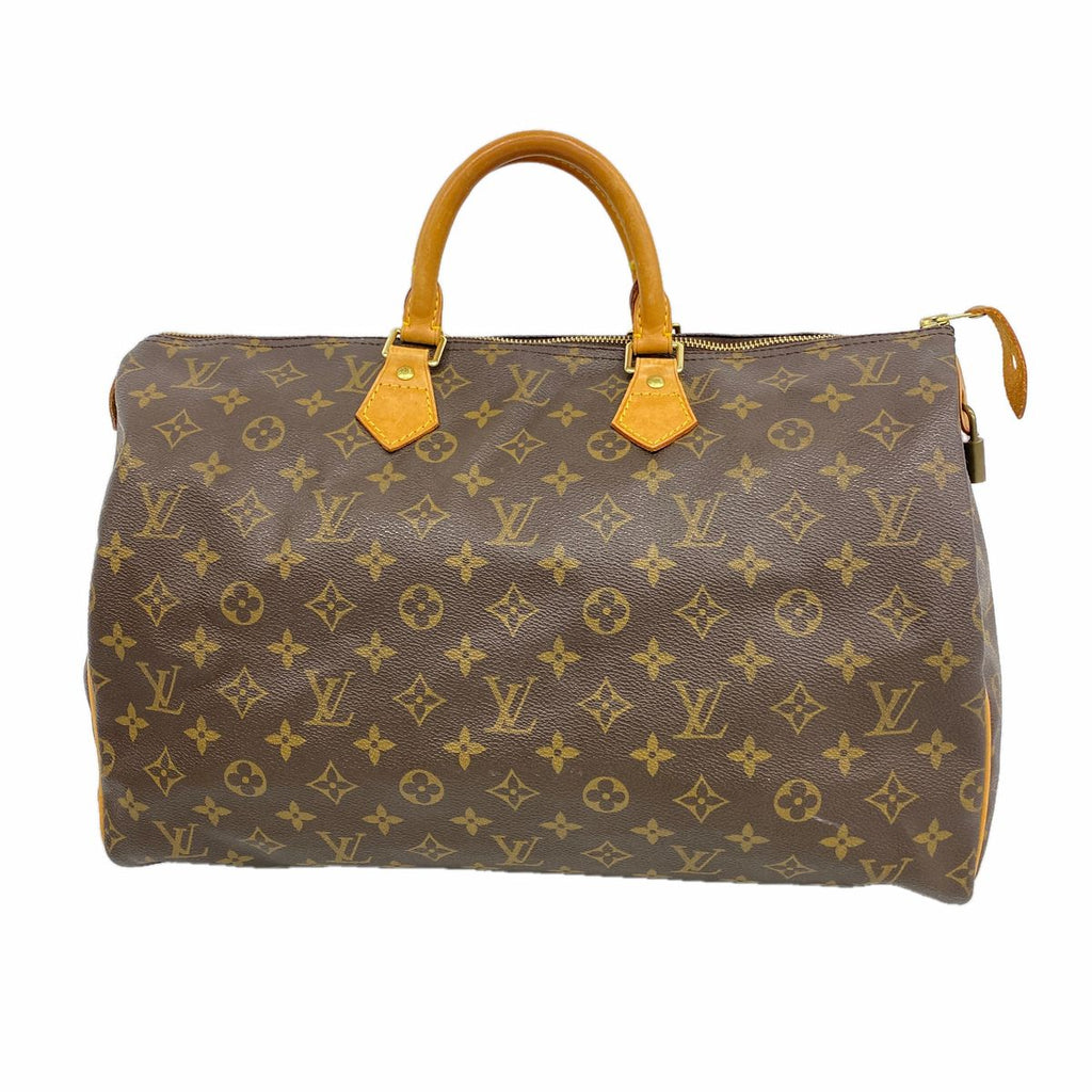 Louis Vuitton Handbag Monogram Speedy 40 Brown