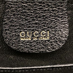 Gucci Handbag Bamboo Leather Black Gold — view 5
