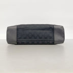 Gucci Shoulder Bag GG Canvas Black Silver — view 3