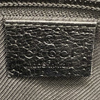 Gucci Shoulder Bag GG Canvas Black Silver — view 5