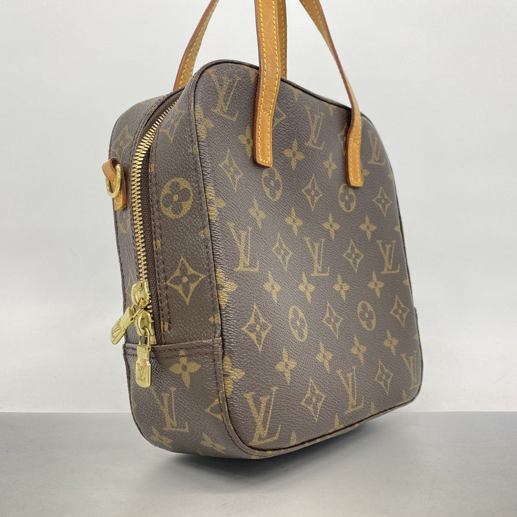 Louis Vuitton Handbag Monogram Spontini Brown 2-Way Bag — view 2