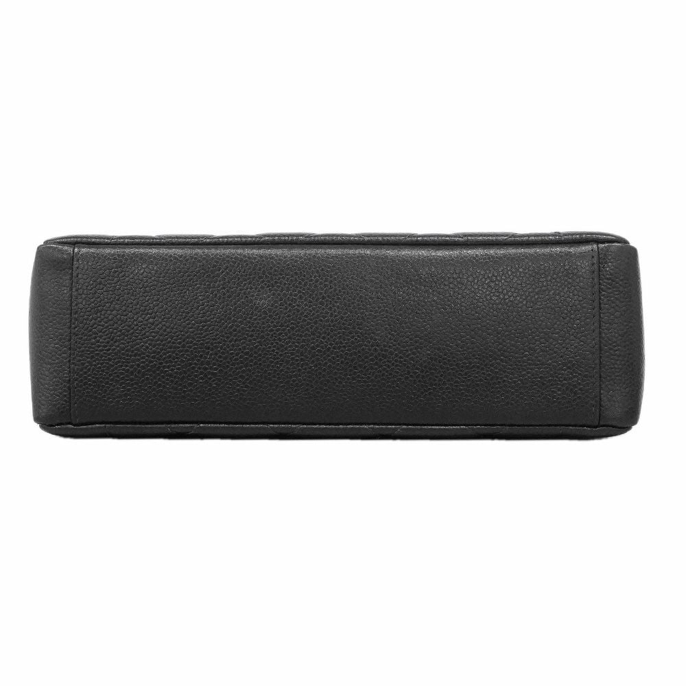 Chanel Shoulder Bag Diana Caviar Leather Black Gold — view 3