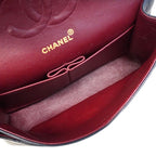 Chanel Shoulder Bag Quilted Lambskin Black Gold — view 4