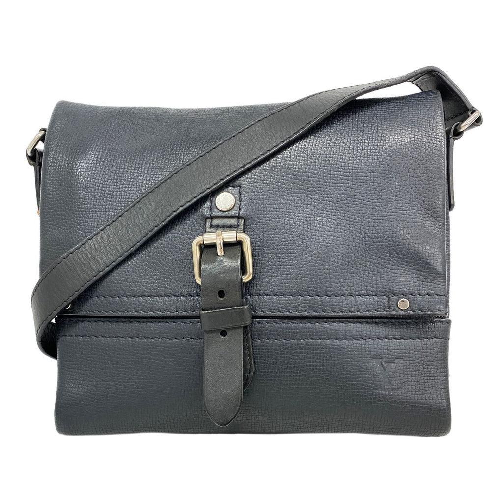 Louis Vuitton Shoulder Bag Utah Canyon Messenger PM Black