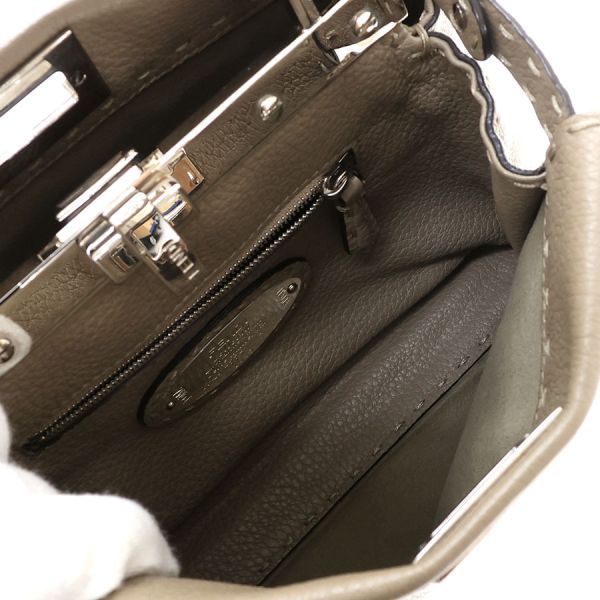Fendi Peekaboo Mini Selleria Handbag — view 2