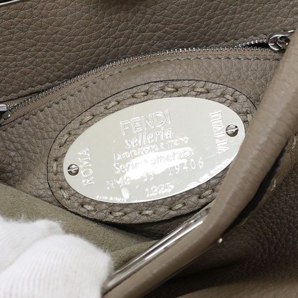Fendi Peekaboo Mini Selleria Handbag — view 8