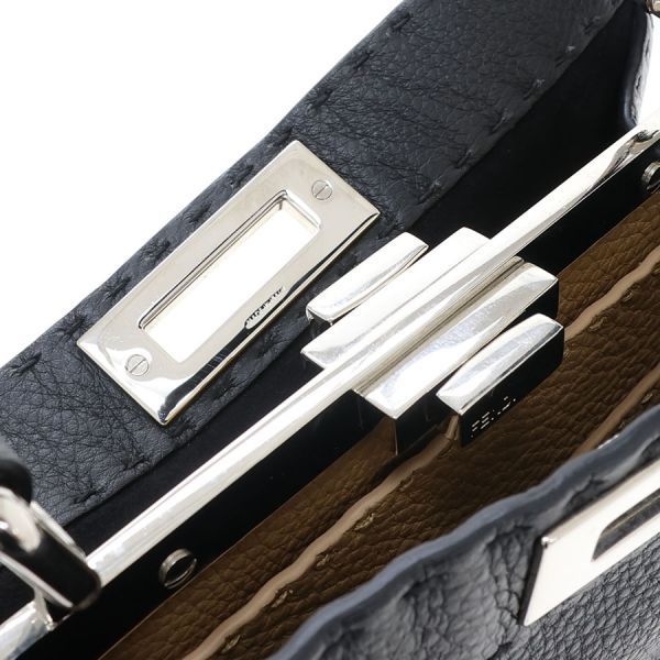 Fendi Peekaboo ISeeU Medium Selleria Handbag — view 7
