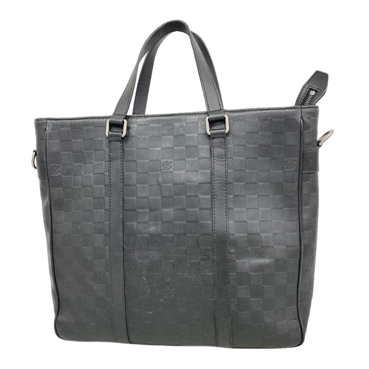 Louis Vuitton Tote Damier Infini Tadao PM Onyx