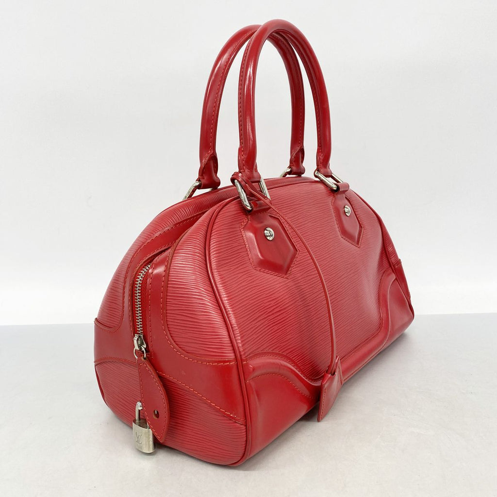 Louis Vuitton Handbag Epi Bowling Montaigne PM Rouge — view 2