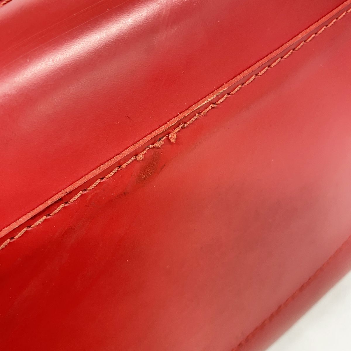 Louis Vuitton Handbag Epi Bowling Montaigne PM Rouge — view 8