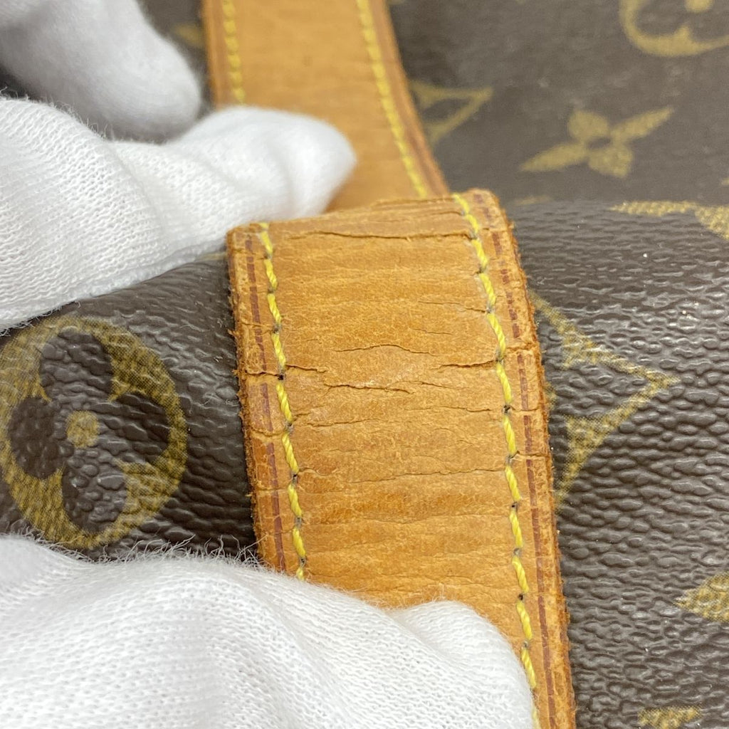 Louis Vuitton Boston Bag Monogram Keepall 55 Brown — view 6