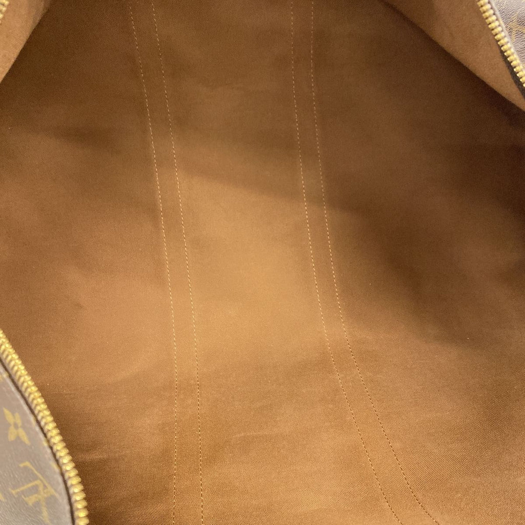 Louis Vuitton Boston Bag Monogram Keepall 55 Brown — view 4