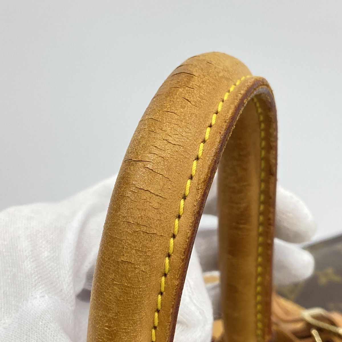 Louis Vuitton Boston Bag Monogram Keepall 55 Brown — view 7
