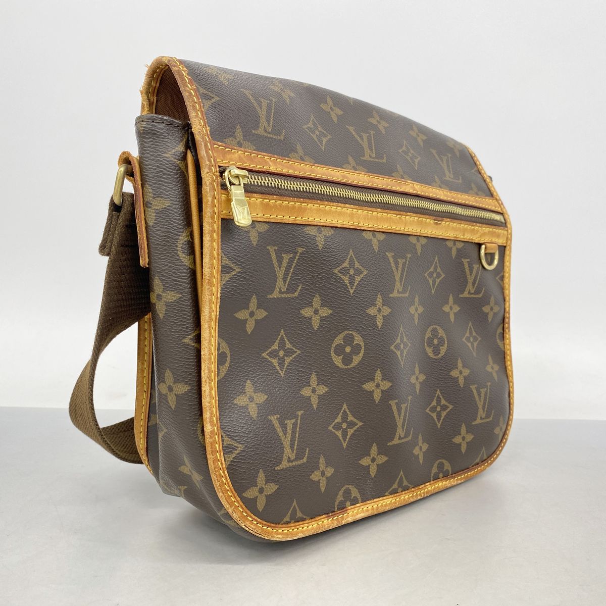 Louis Vuitton Shoulder Bag Monogram Messenger PM Bosphere Brown — view 2