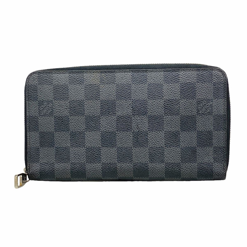 Louis Vuitton Wallet Damier Graphite Zippy Organizer Black
