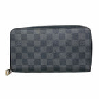 Louis Vuitton Wallet Damier Graphite Zippy Organizer Black