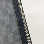 Louis Vuitton Wallet Damier Graphite Zippy Organizer Black — view 8