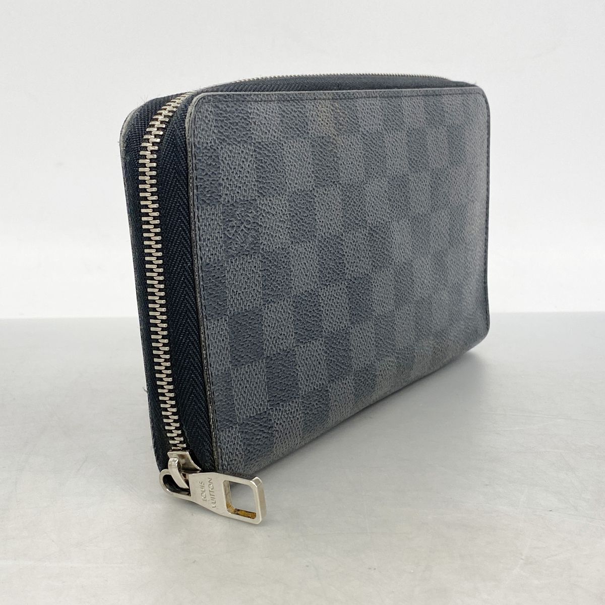 Louis Vuitton Wallet Damier Graphite Zippy Organizer Black — view 2