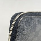 Louis Vuitton Wallet Damier Graphite Zippy Organizer Black — view 7