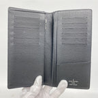 Louis Vuitton Wallet Damier Graphite Portefeuille Brazza Black — view 3