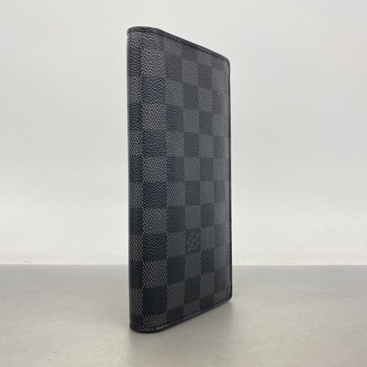 Louis Vuitton Wallet Damier Graphite Portefeuille Brazza Black — view 2