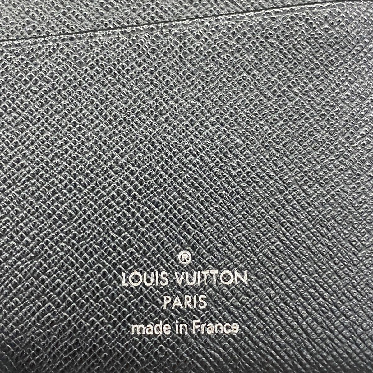 Louis Vuitton Wallet Damier Graphite Portefeuille Brazza Black — view 4