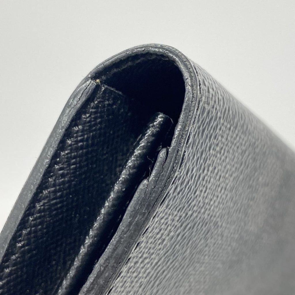 Louis Vuitton Wallet Damier Graphite Portefeuille Brazza Black — view 6