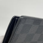 Louis Vuitton Wallet Damier Graphite Portefeuille Brazza Black — view 7
